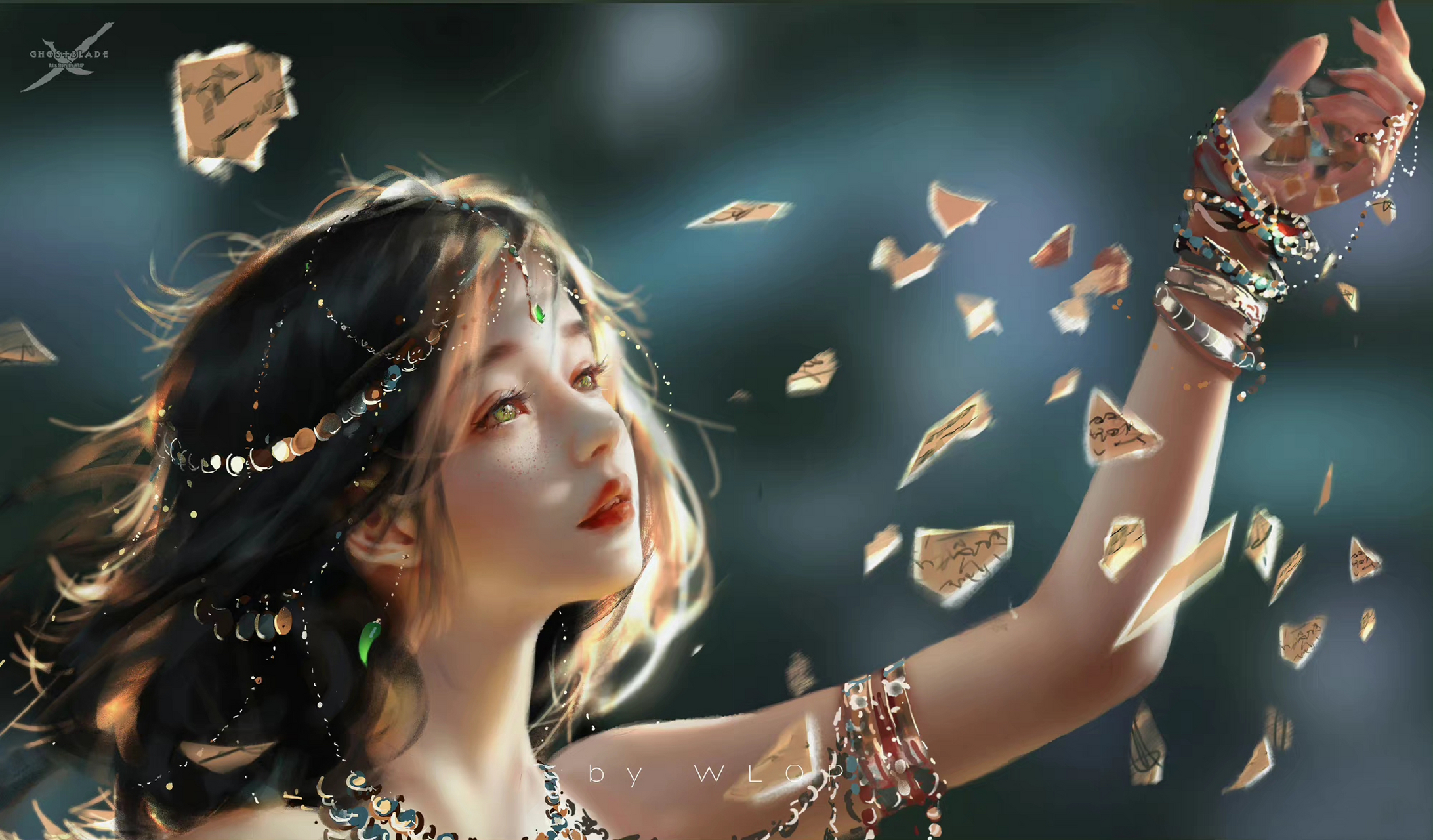 wlop笔下的《鬼刀》漫画,不只是因为画风和漫画人物吸引人,漫画剧情也