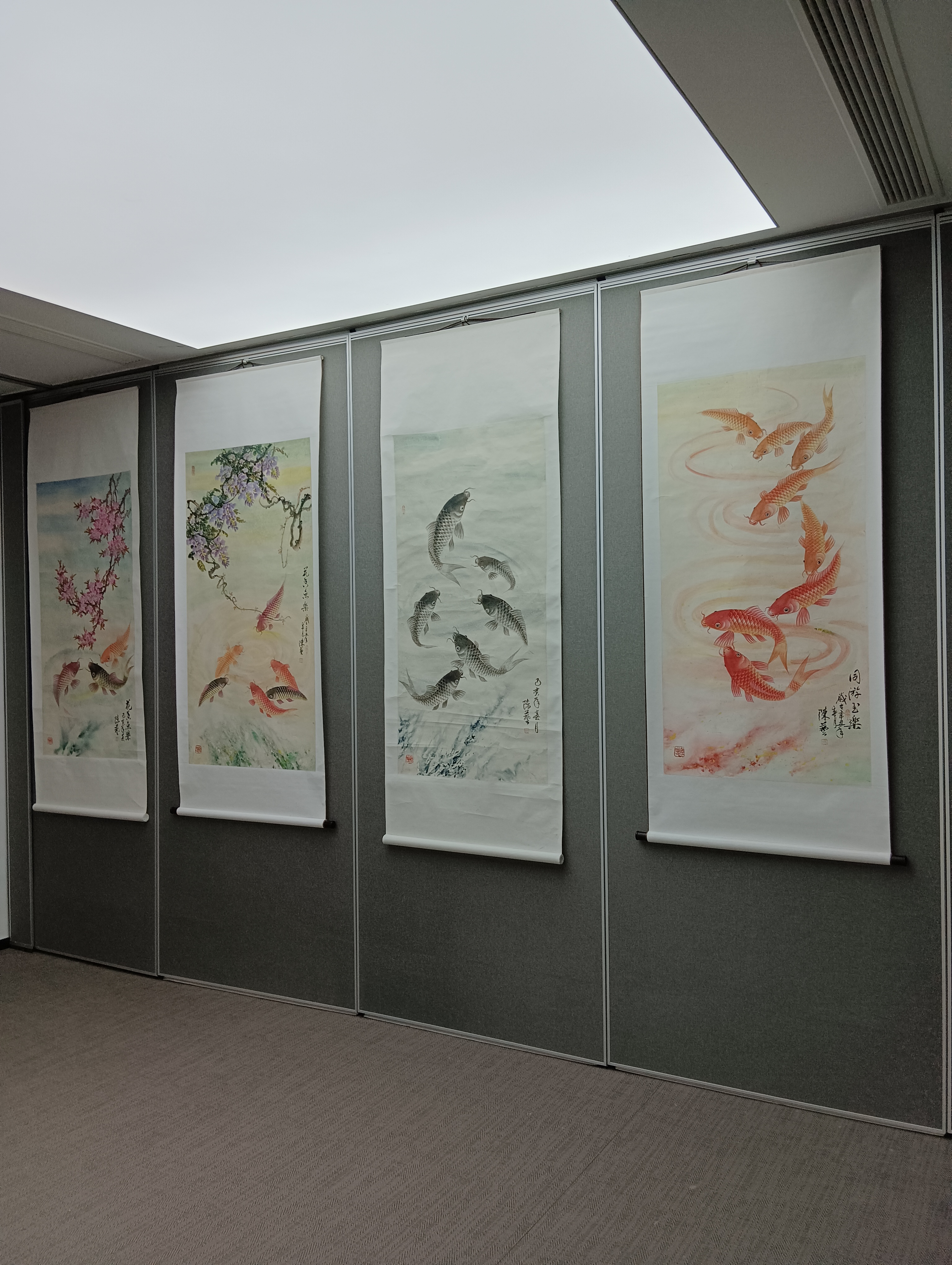 上海徐家汇文化中心画展