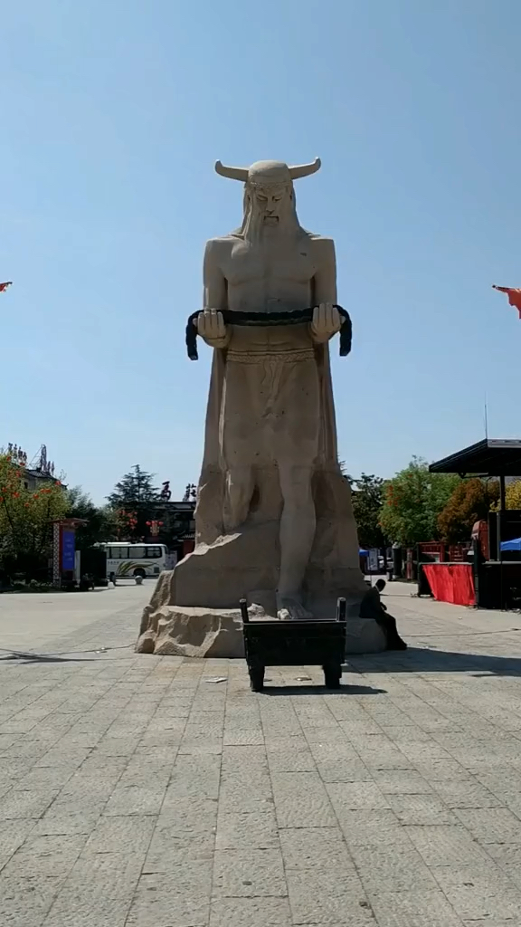 徐州马庄神农雕像