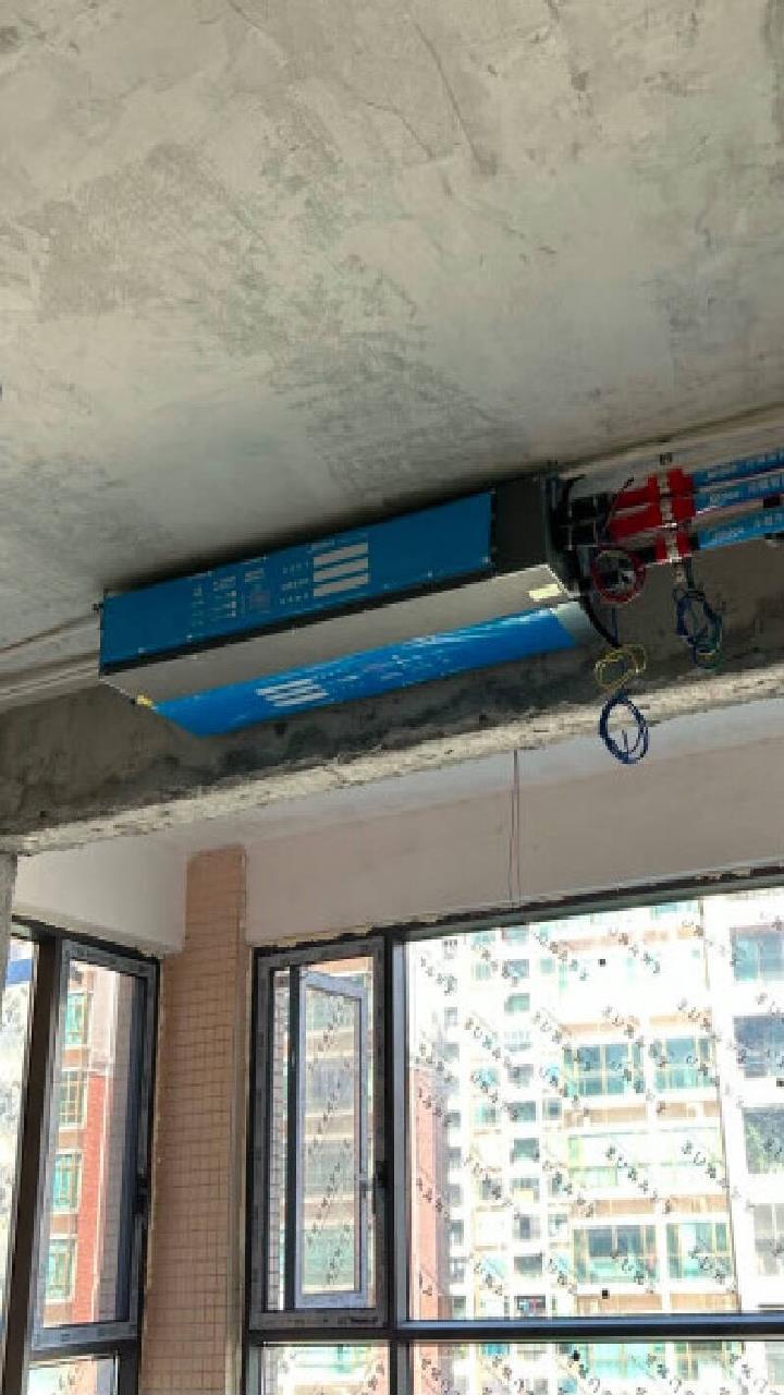 美的(midea)中央空调风管机一拖一1.5匹一级能效嵌入式空调