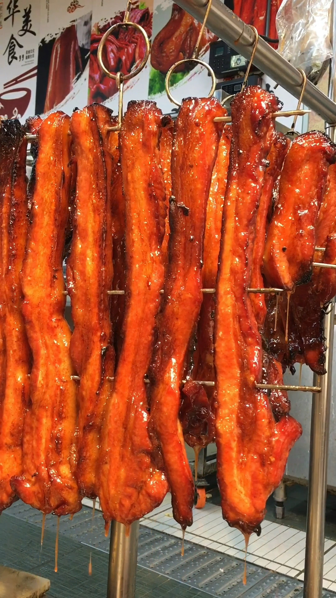 港式蜜汁叉烧肉出炉,十八岁小姐姐烤制的作品!