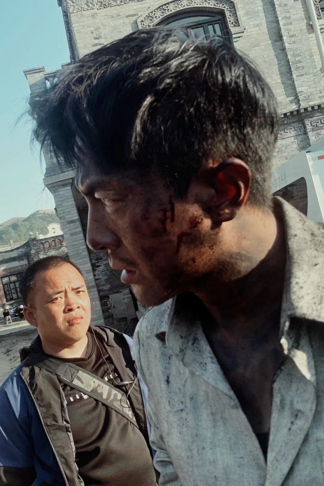 王铭,电影1944冲出战俘营,导演刘轩狄,李东学,王铭主演