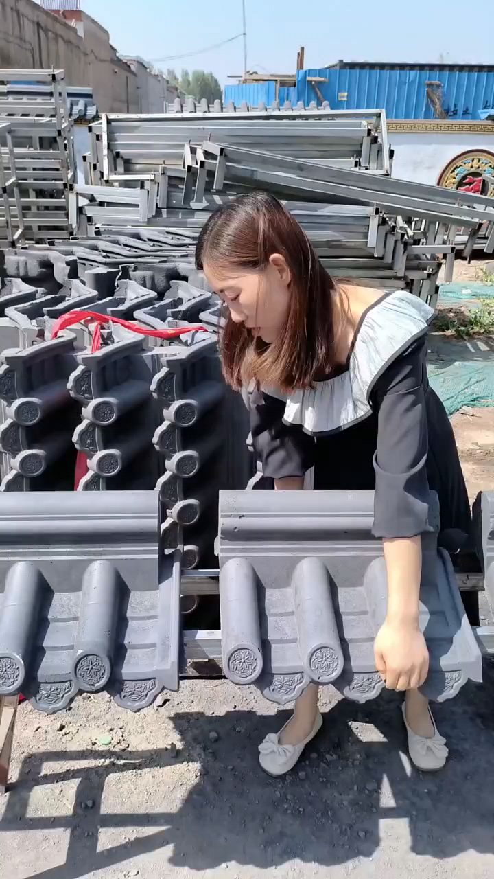 围墙一体瓦帽