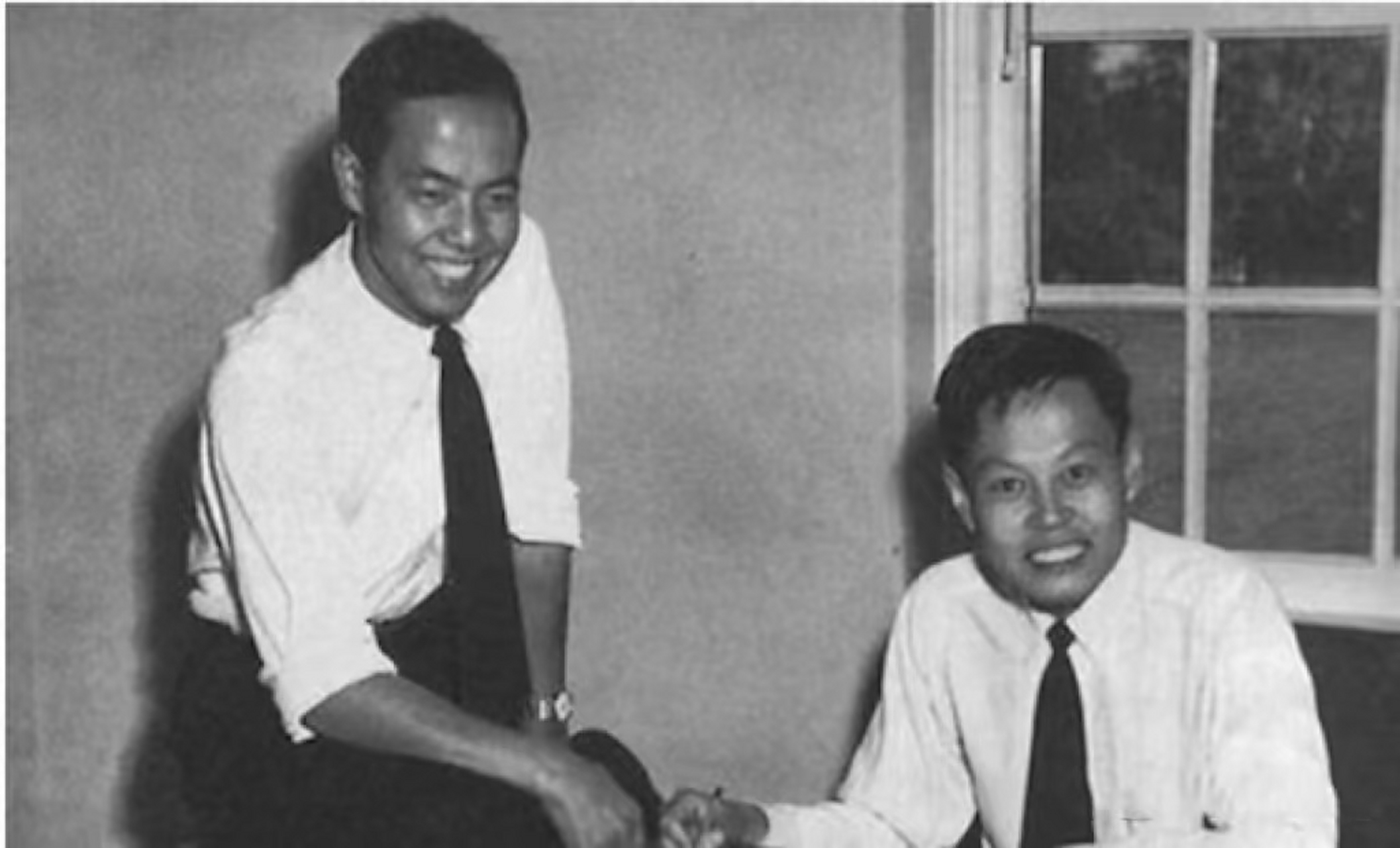 闹掰前的杨振宁与李政道