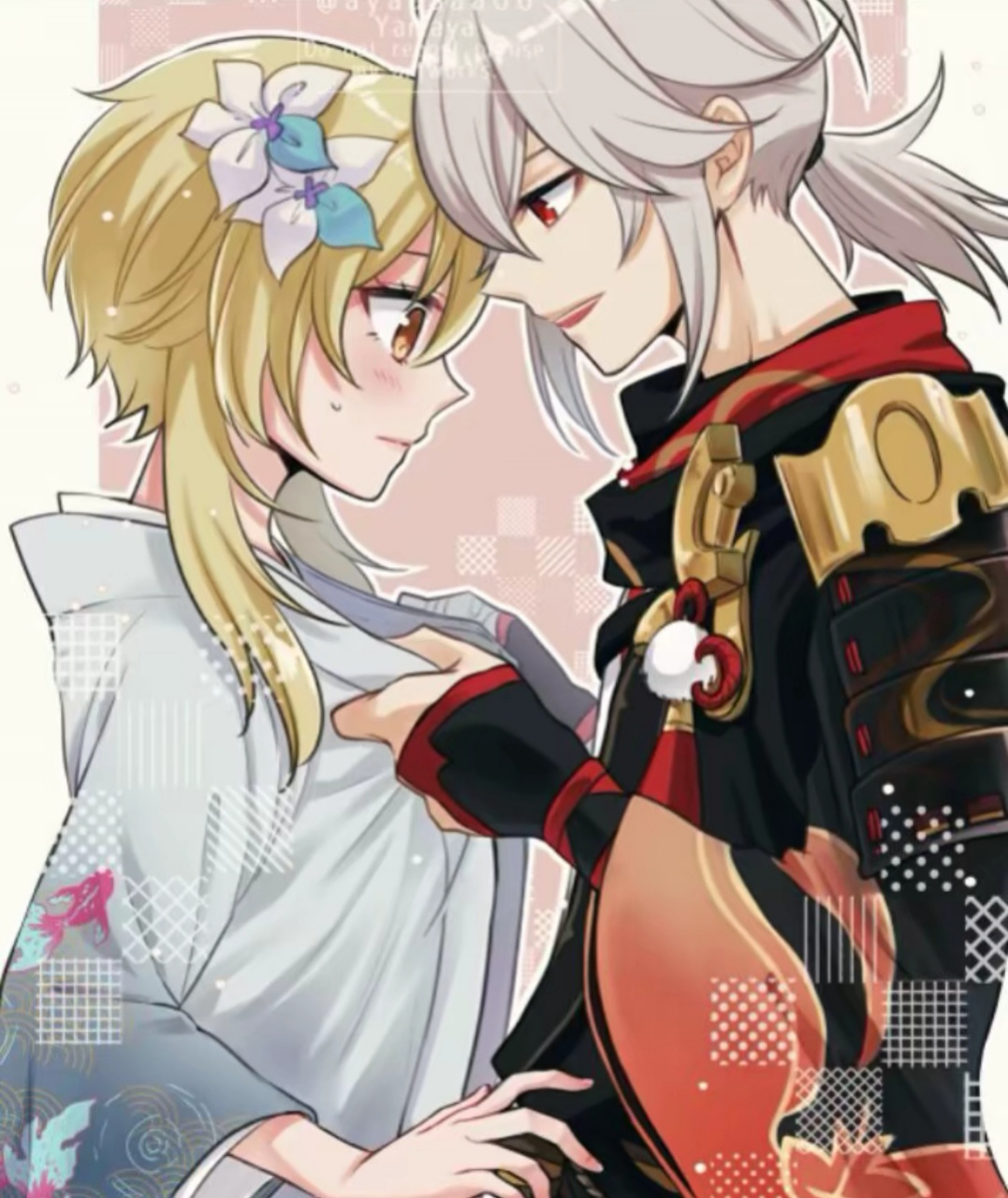 帮荧整理衣服的万叶