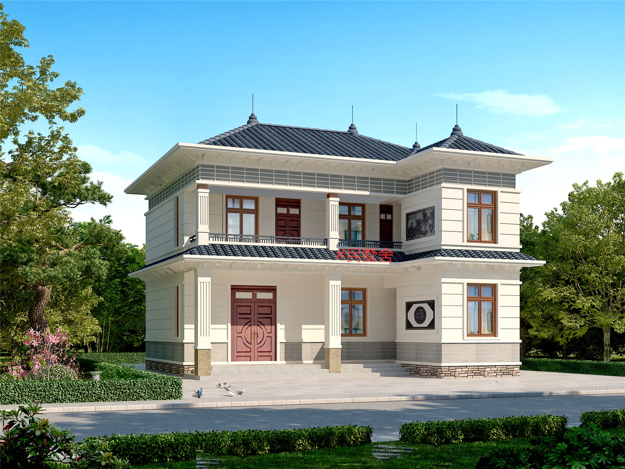 农村"抢眼"的3款自建房别墅,空间规划合理,独门独院真享受