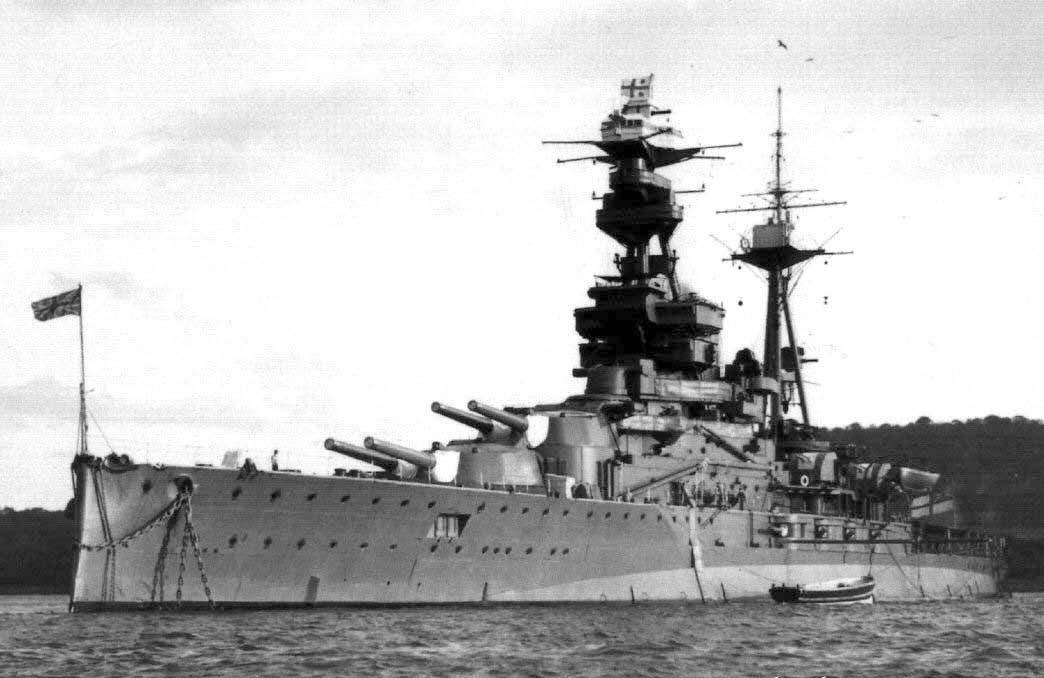 战舰欣赏:英国海军 复仇级战列舰