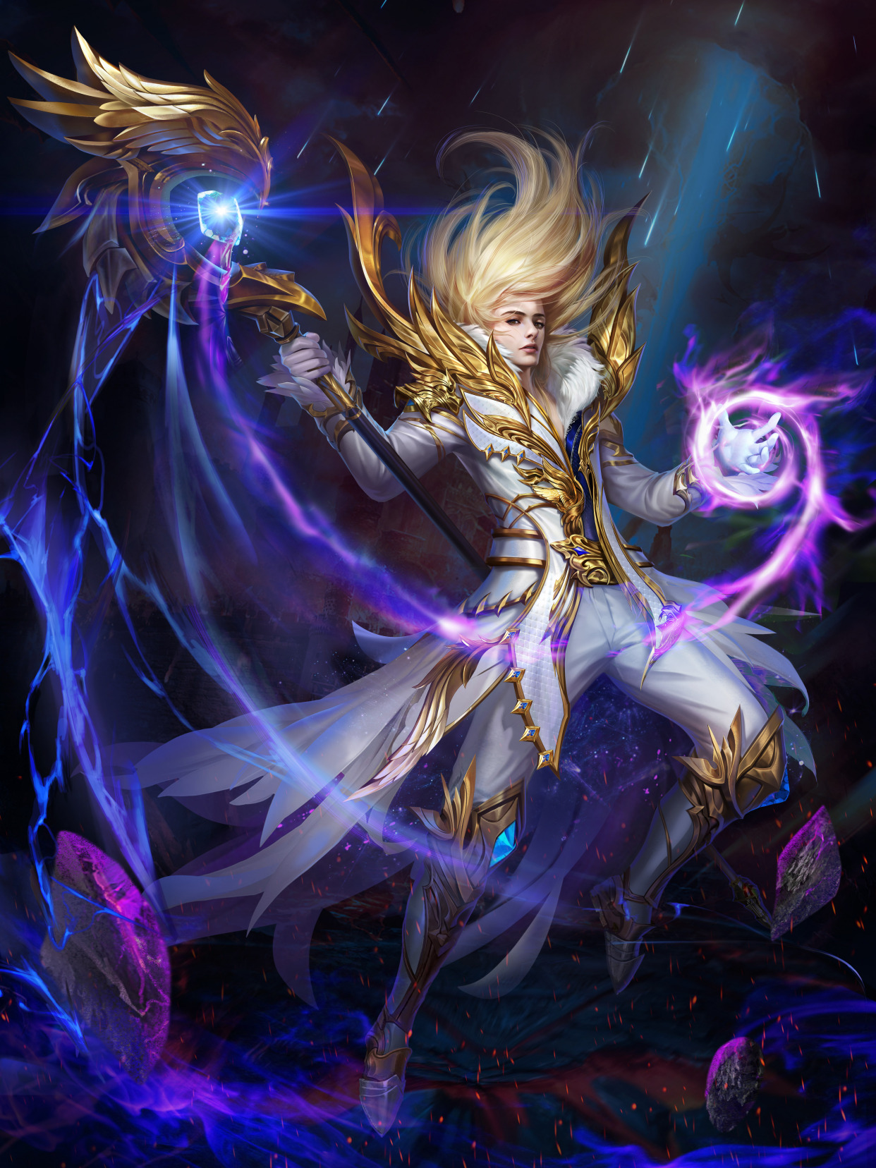 《魔域手游2》圣洁的人间天使,魔法师