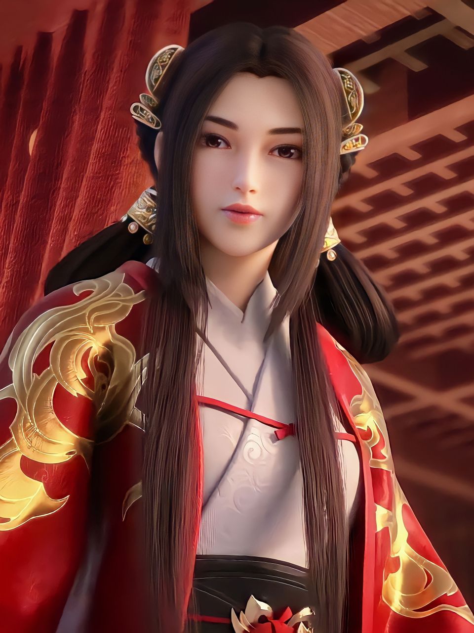 国产动漫# 感觉除了柳神之外,月婵应该是石昊身边所有女人中长的最