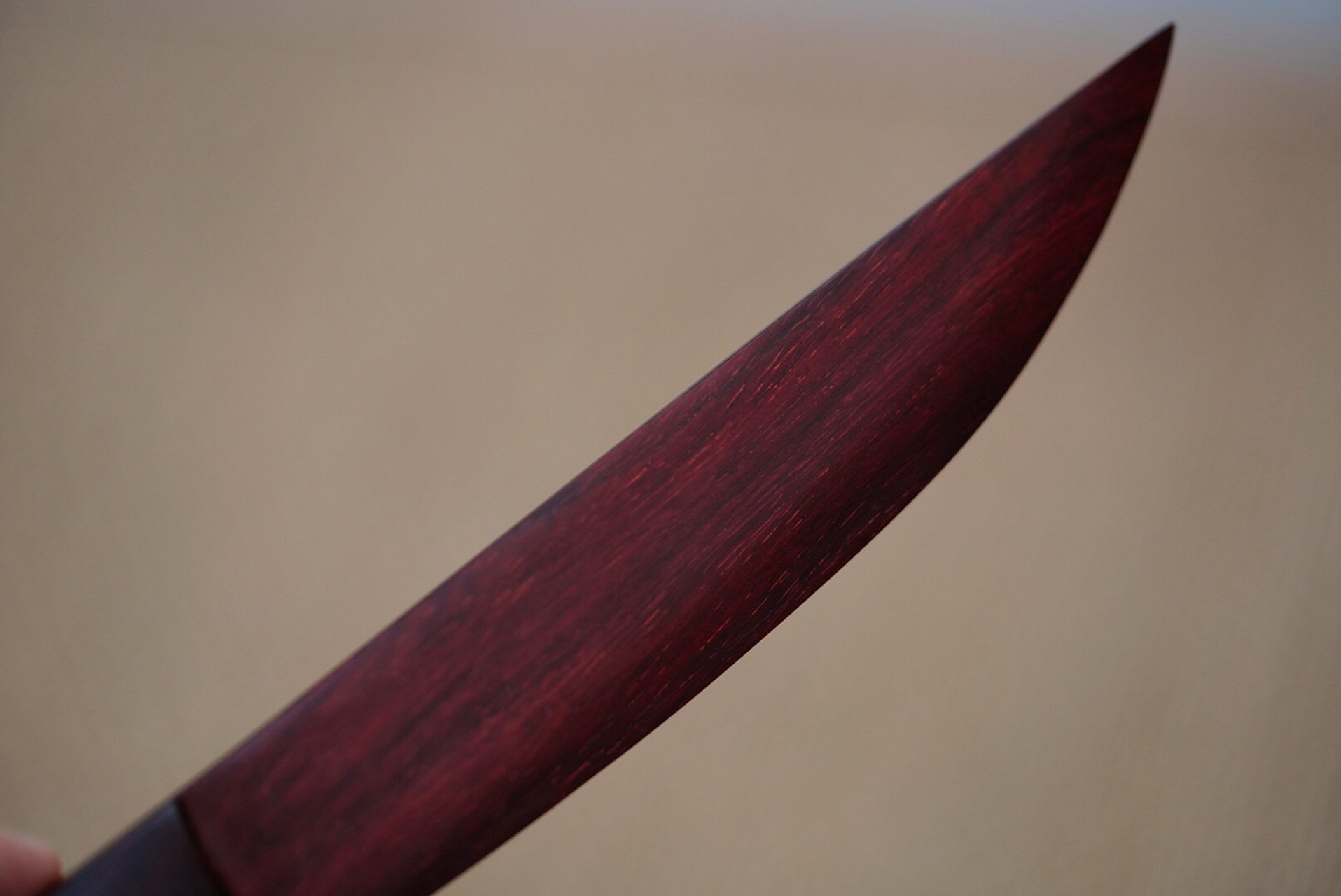 小叶紫檀【裁纸刀】 古代文房用品,用于裁剪宣纸,雅玩.