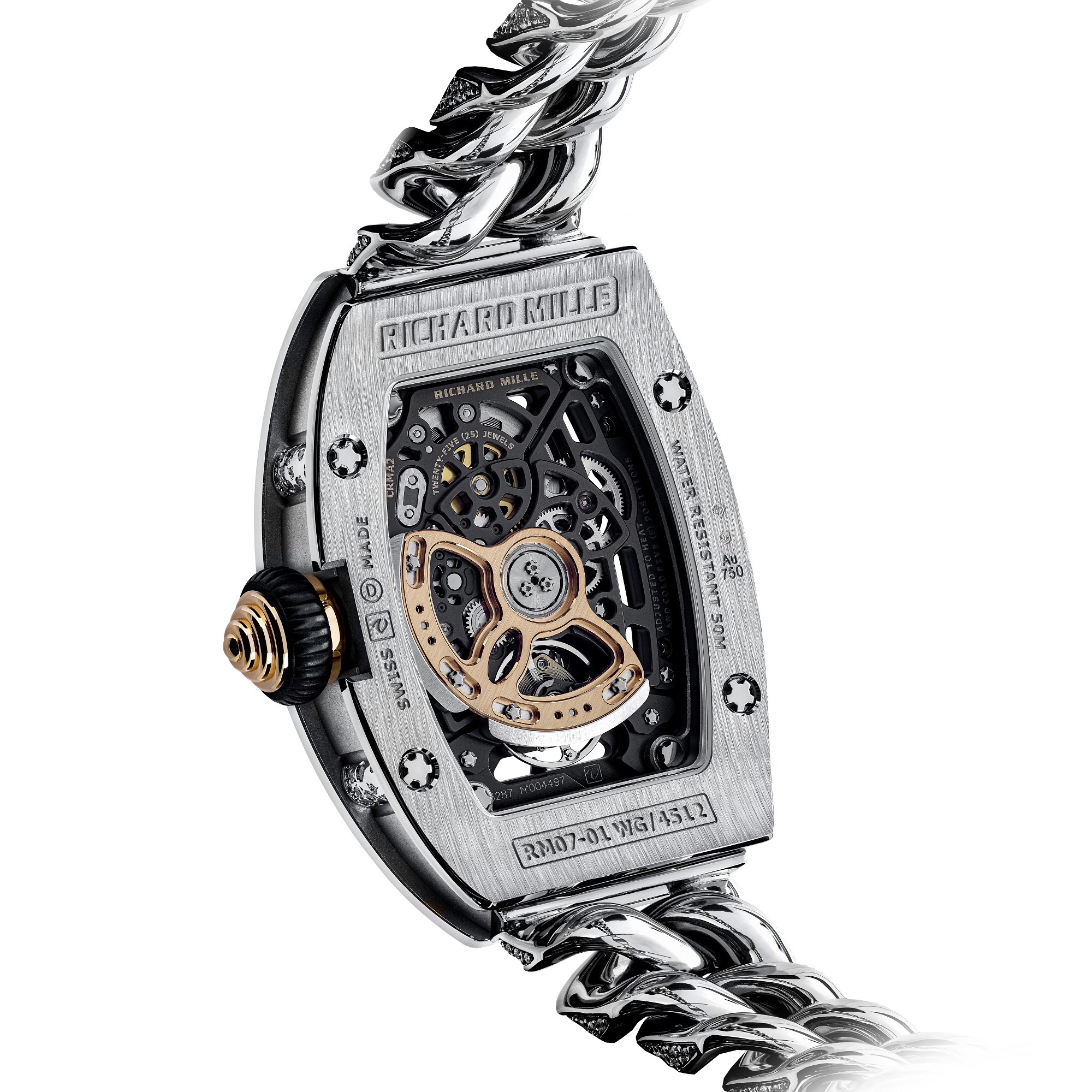 【高级腕表】richardmille里查德米尔女士腕表【银装素裹】