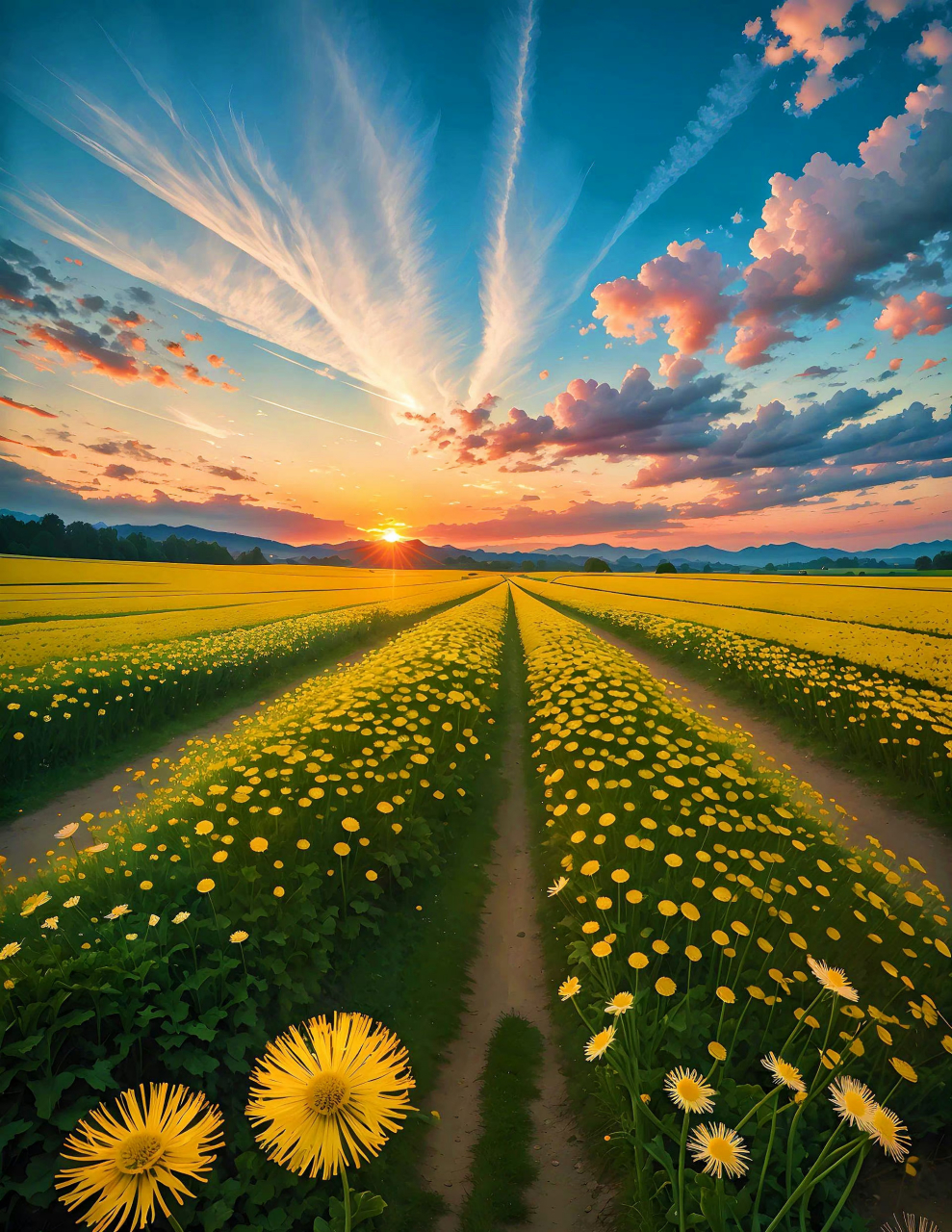 " 日出东方,光芒大地,生机盎然.晨曦 第一缕阳光!温煦唤醒大地!好 !!