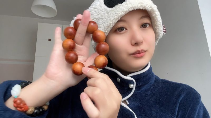 木串手串三通怎么穿,文化,文玩收藏,好看视频