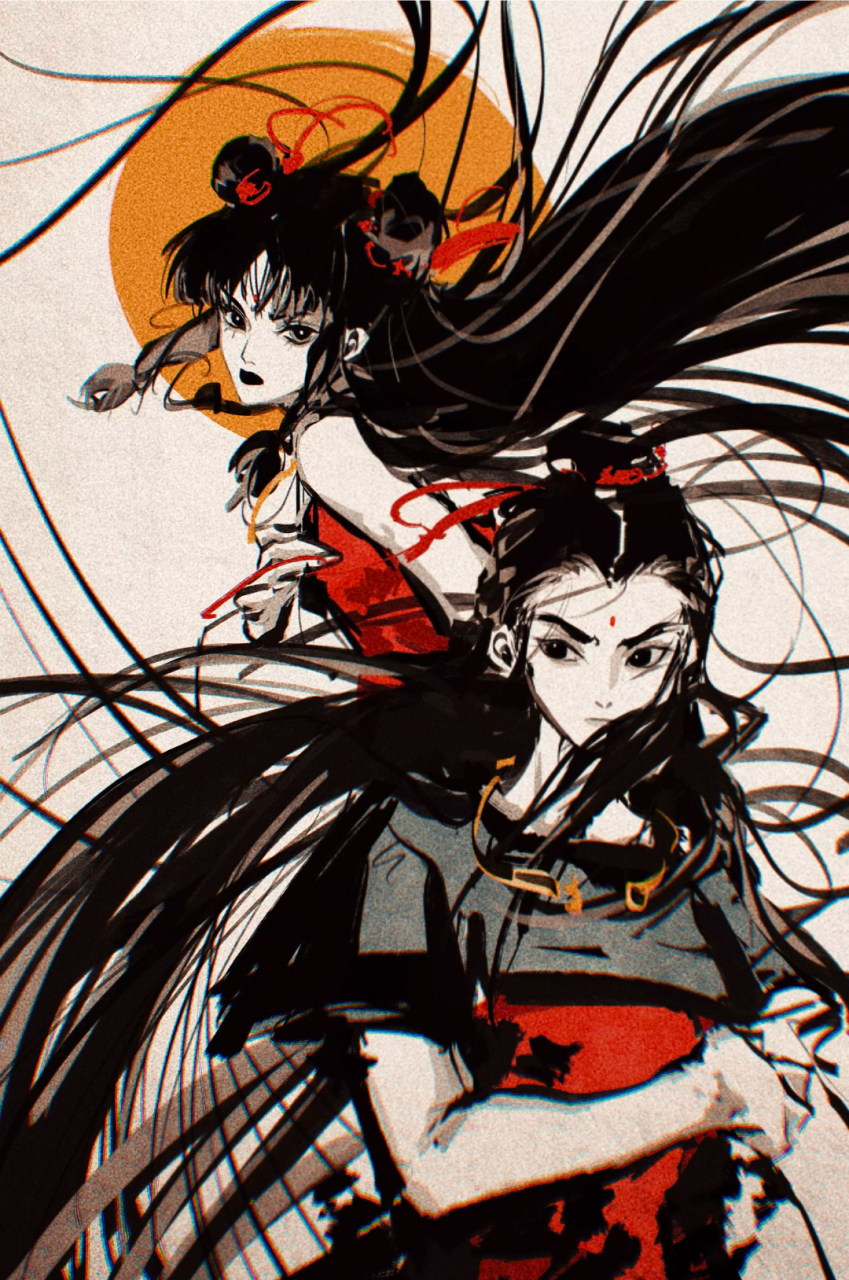 从前的老动画画人是真的剑眉星目#东方神娃