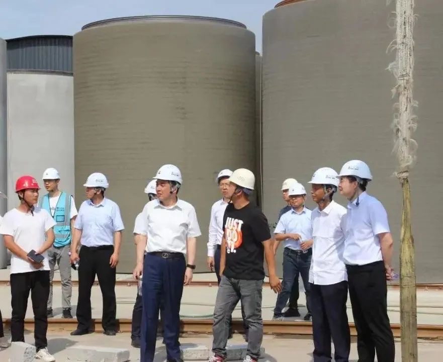 西安建工:卫勃董事长调研国家装配式建筑产业基地