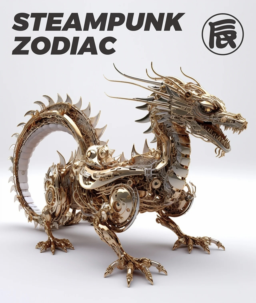 ai创作的机械生肖—龙#ai# #生肖# #赛博朋克2077# #设计