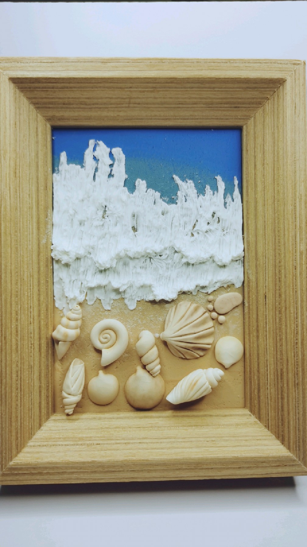 超轻黏土|沙滩与贝壳