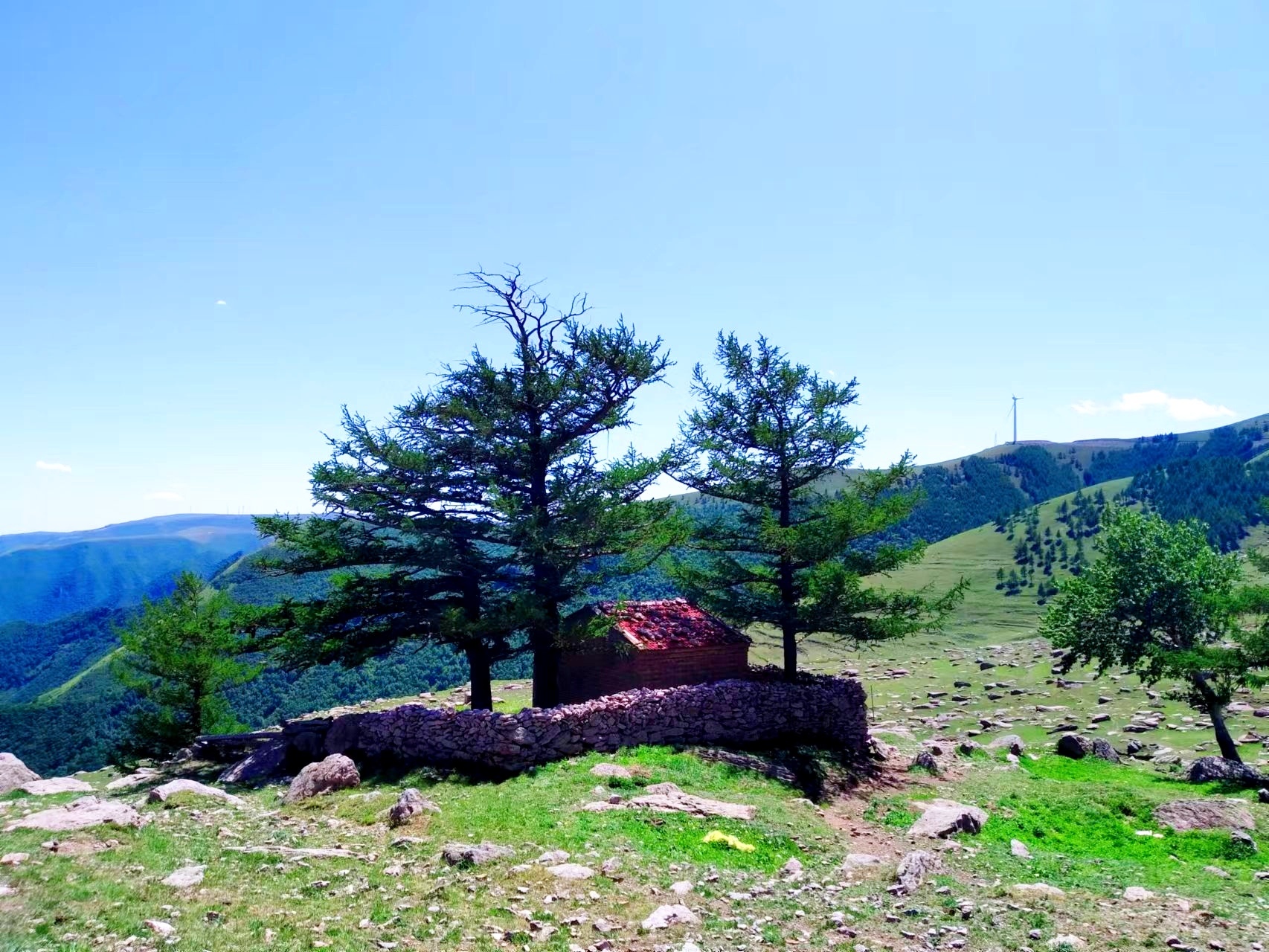 蔚县有一个风景优美的茶山,山上有一个神秘的茶山村,你去过吗?