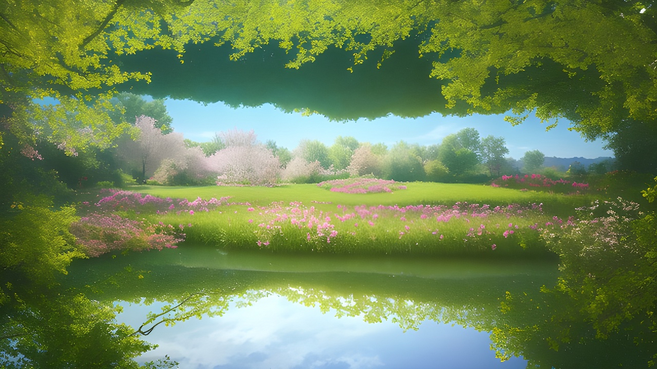 几张风景图 #百度ai绘图黑科技# #ai艺术季# #ai壁纸