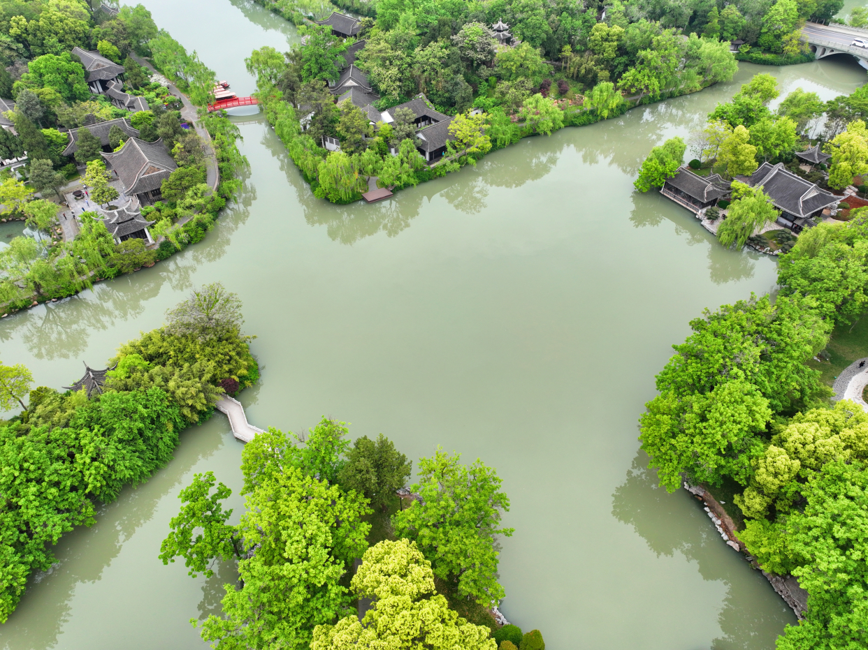 扬州~瘦西湖航拍