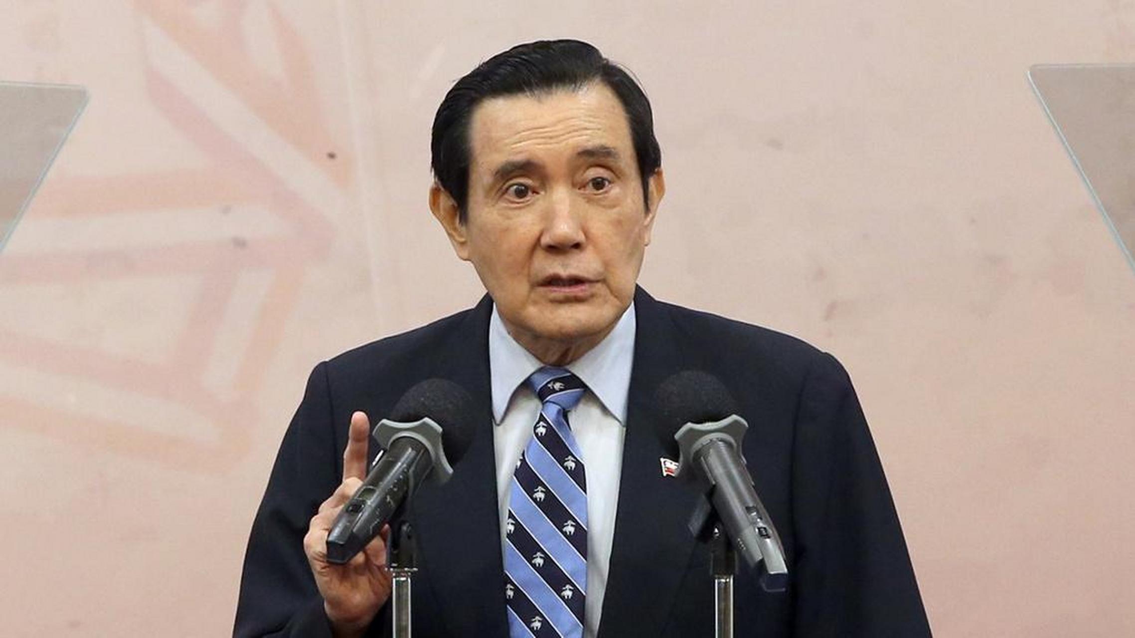 马英九率团抵达大陆,进行祭祖活动.