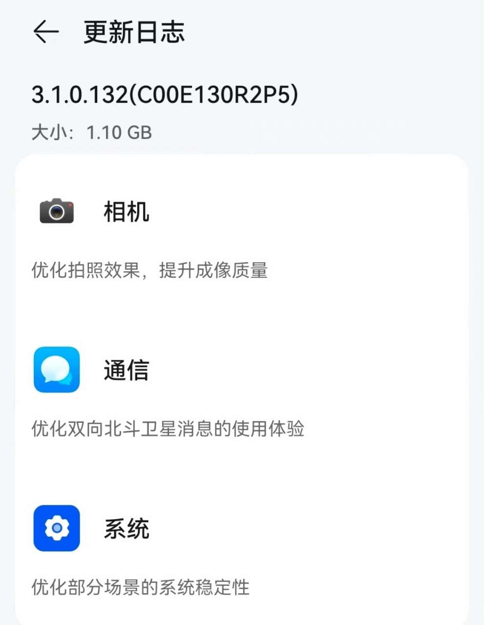 真的羡慕已经麻烦huawei p60手机的人,你看都推送系统更新了