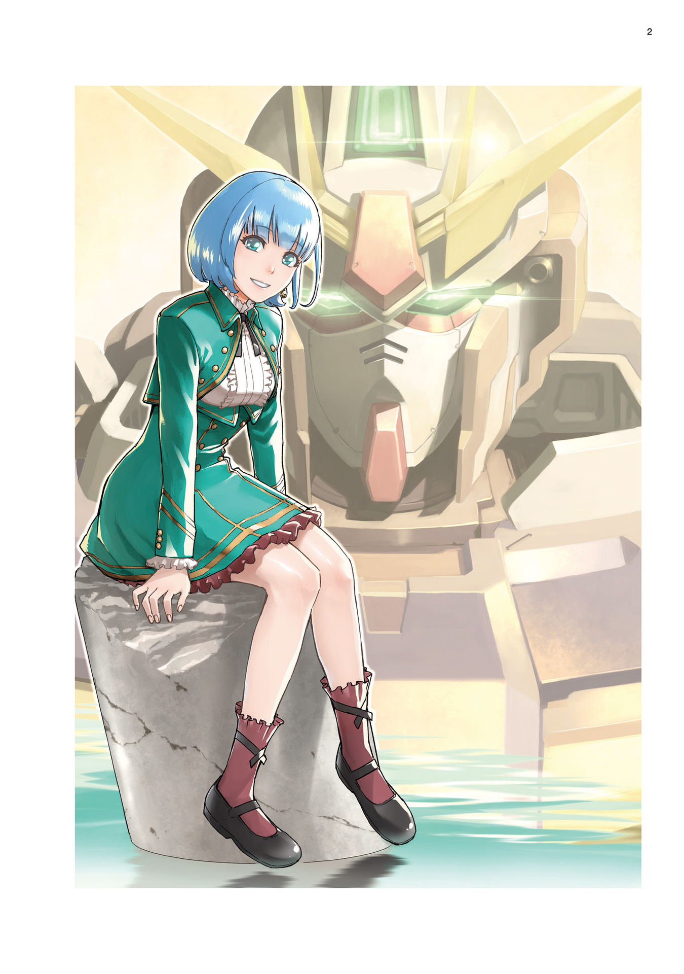 漫画《机动战士高达:魔女之夜》封绘与机体欣赏