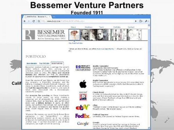 Bessemer：一家保持理智的 VC 失去的和得到的