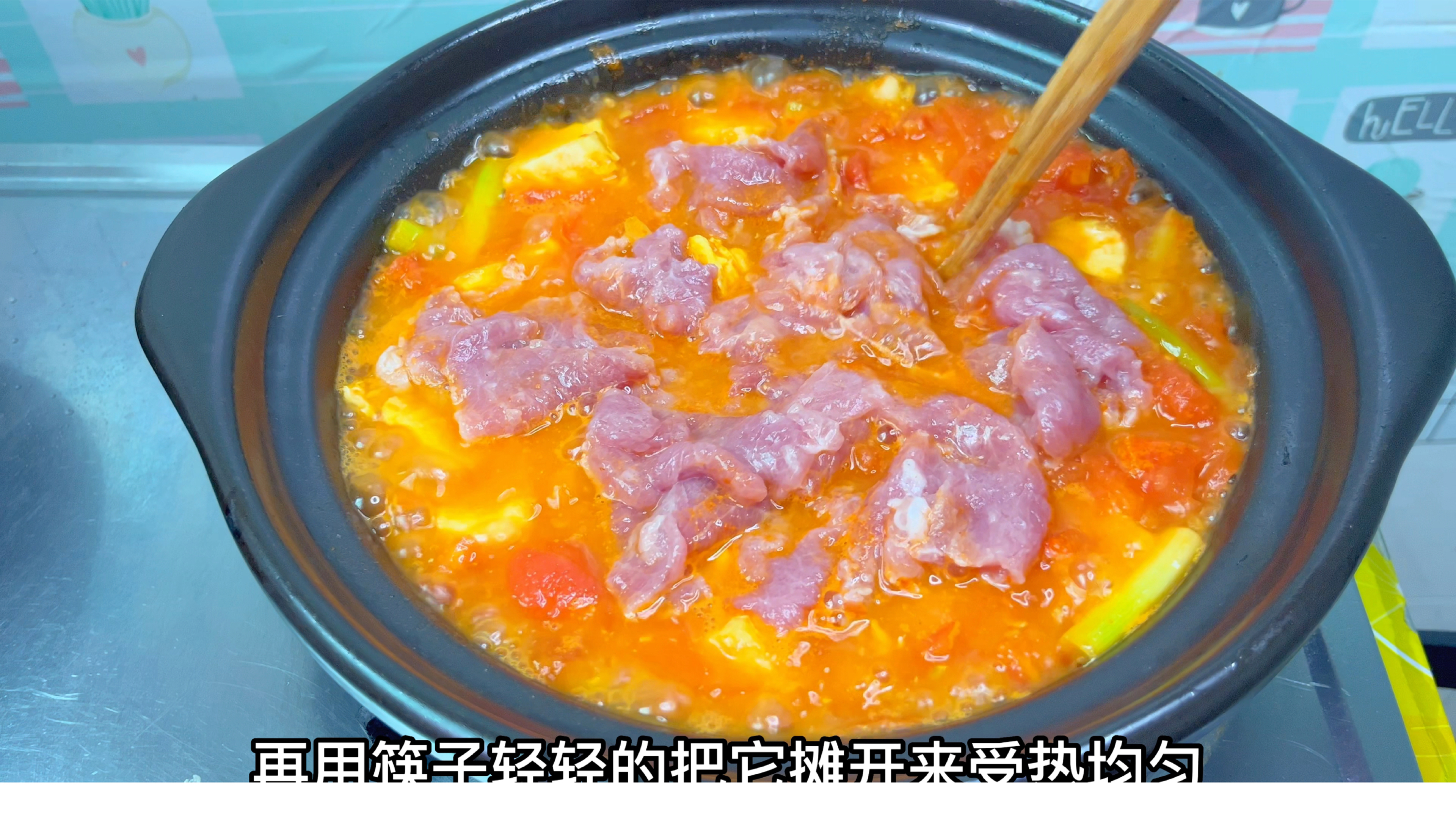 冷空气即将来临,谁能拒绝一锅豆腐肉片煲,做法简单汤鲜开胃