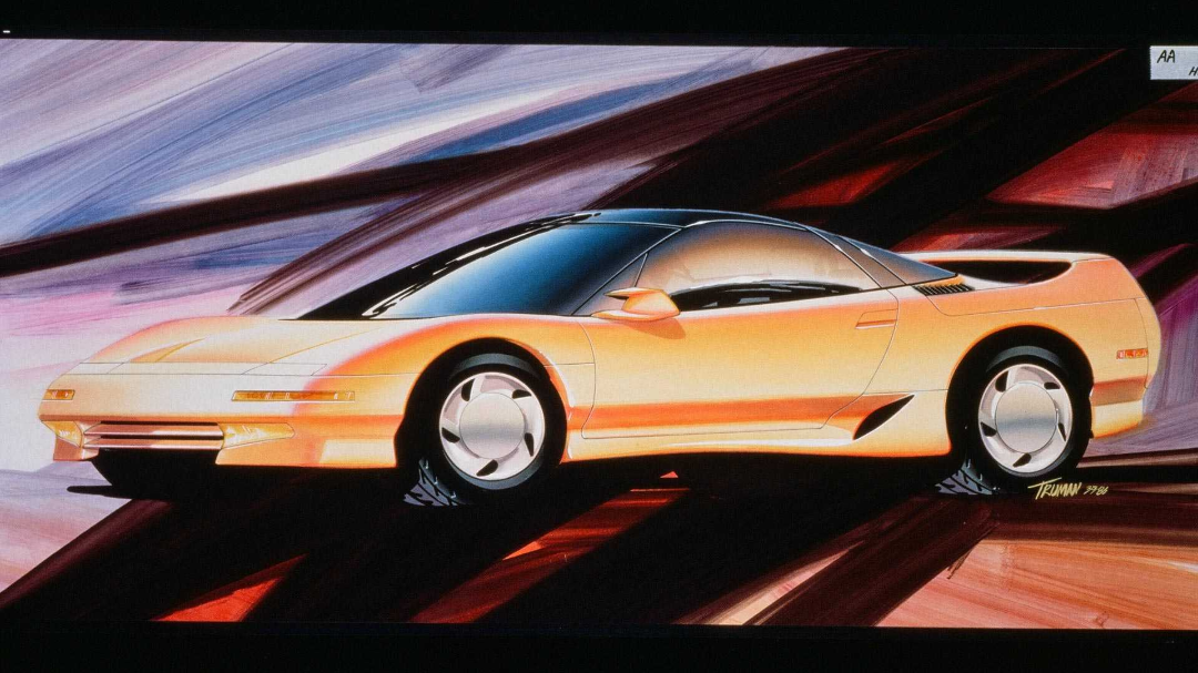 视觉之享|90年代日本传奇超跑之一acura nsx设计赏析