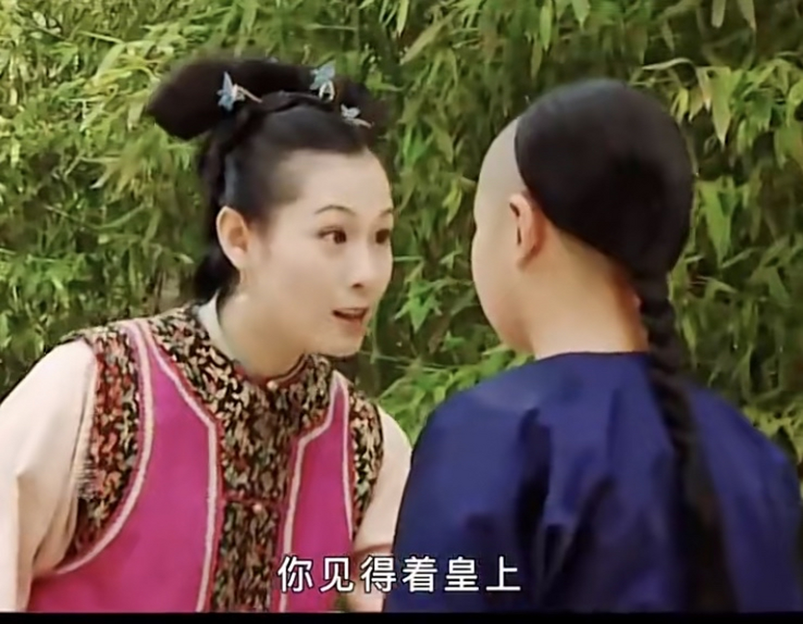 奶茶刘若英唯一一部古装电视剧,饰演一位清宫的侍女