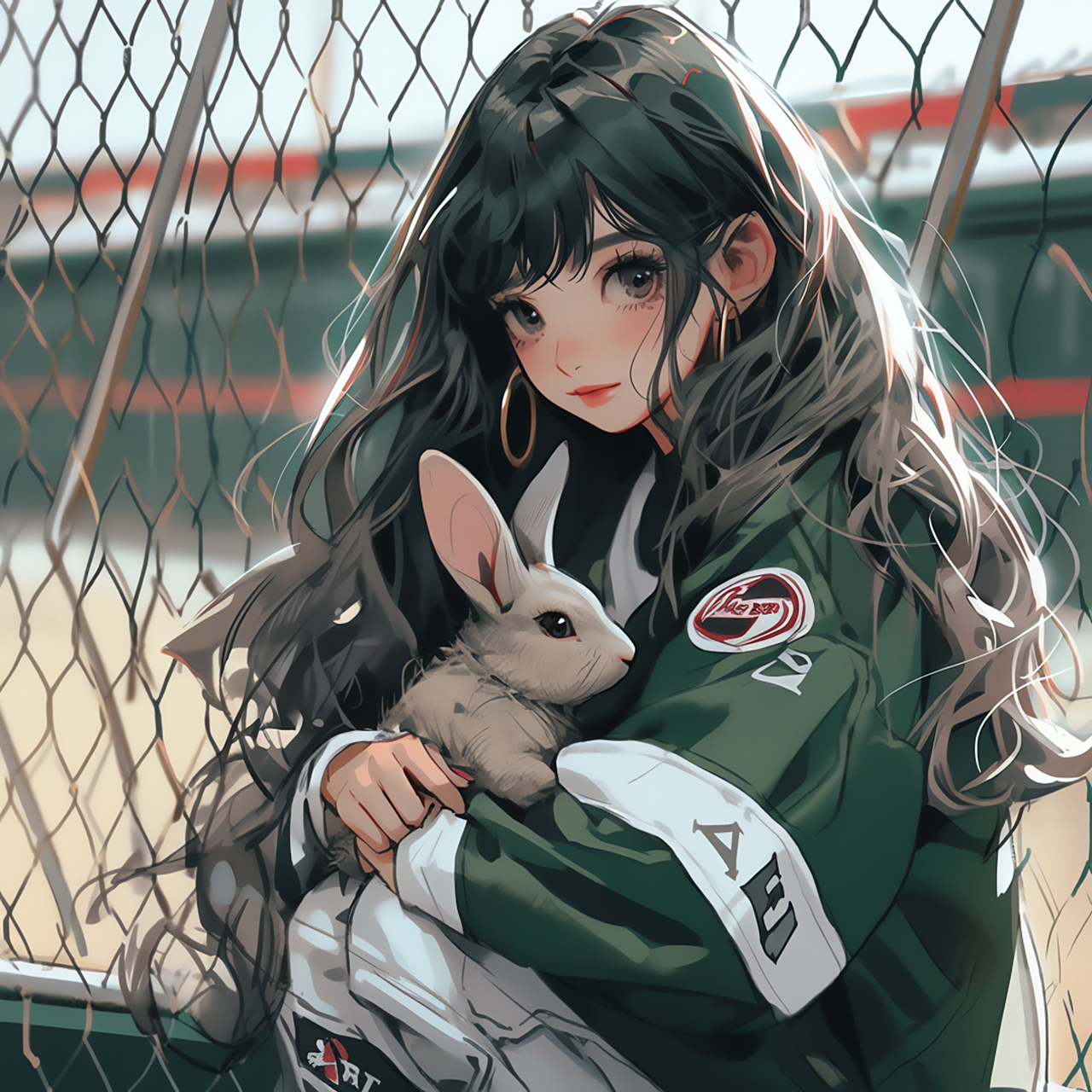 运动系女孩头像!