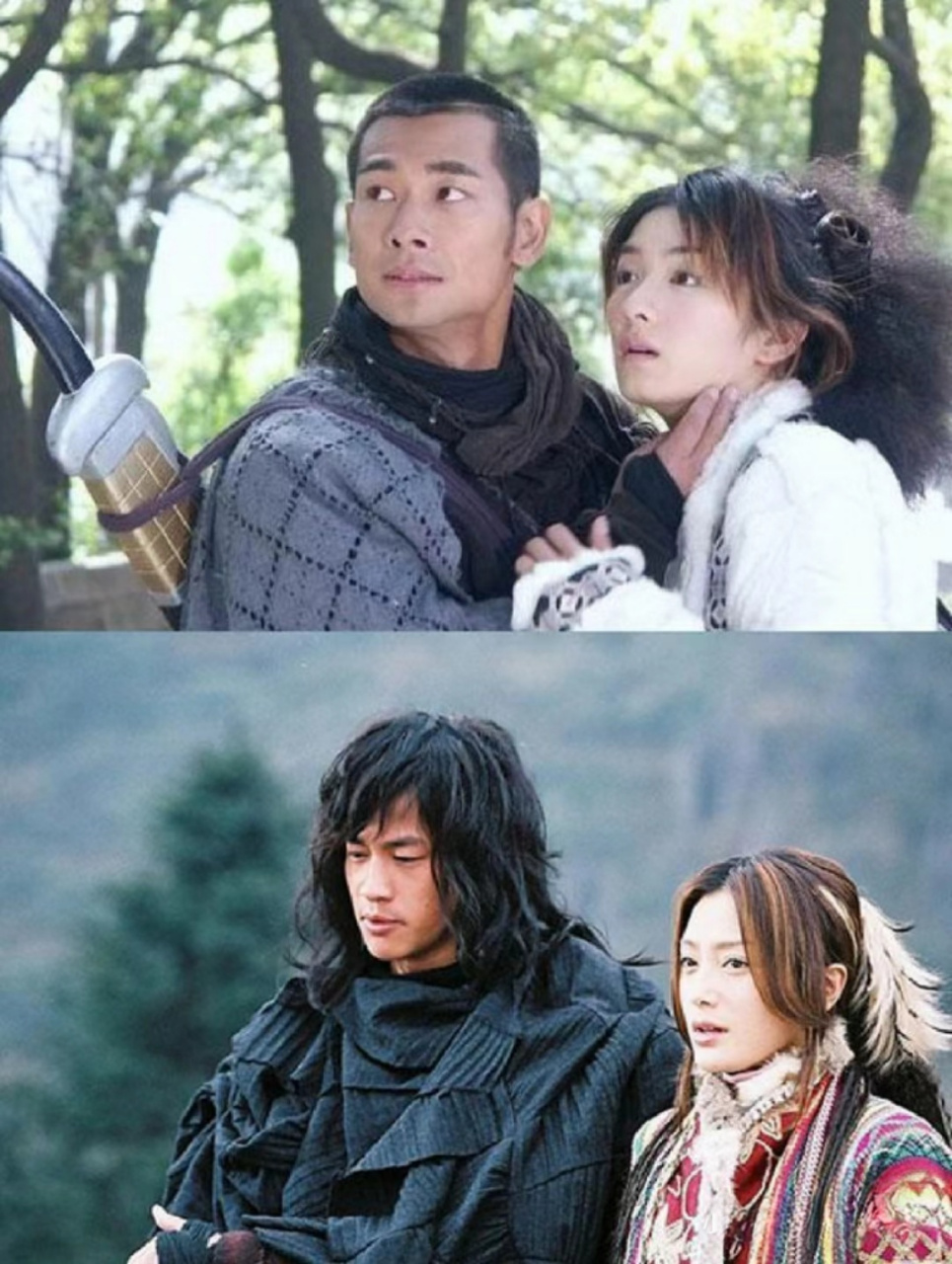 何润东和赵文卓主演的《风云二》里的造型太丑,太奇葩了!