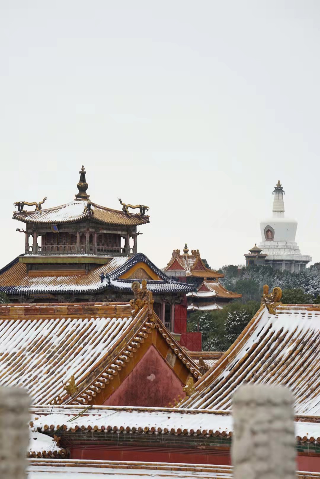 北京故宫雨花阁图片