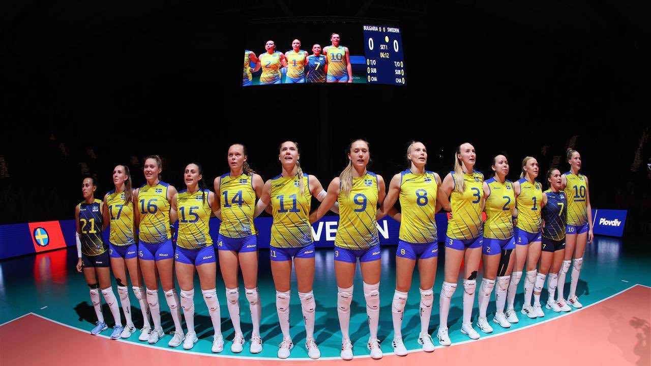 瑞典女排创造历史杀进欧锦赛八强