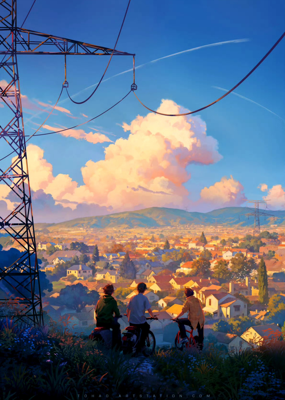 法国画家sylvain sarrailh动漫场景作品欣赏,用亮丽的色彩描绘了动人