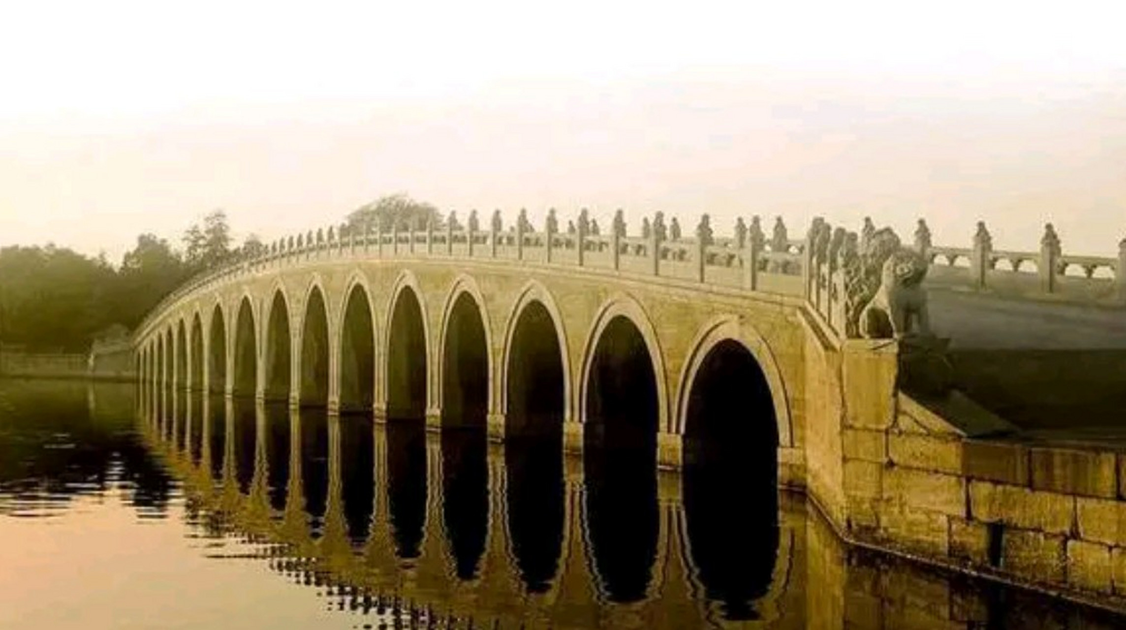 卢沟桥是中国历史上著名的古桥之一,建于元代至正年间,距今已有800