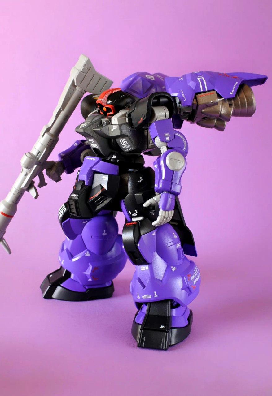 一组风格独特的机动战士高达中的ms,元祖高达与大魔,by g_p_solo.