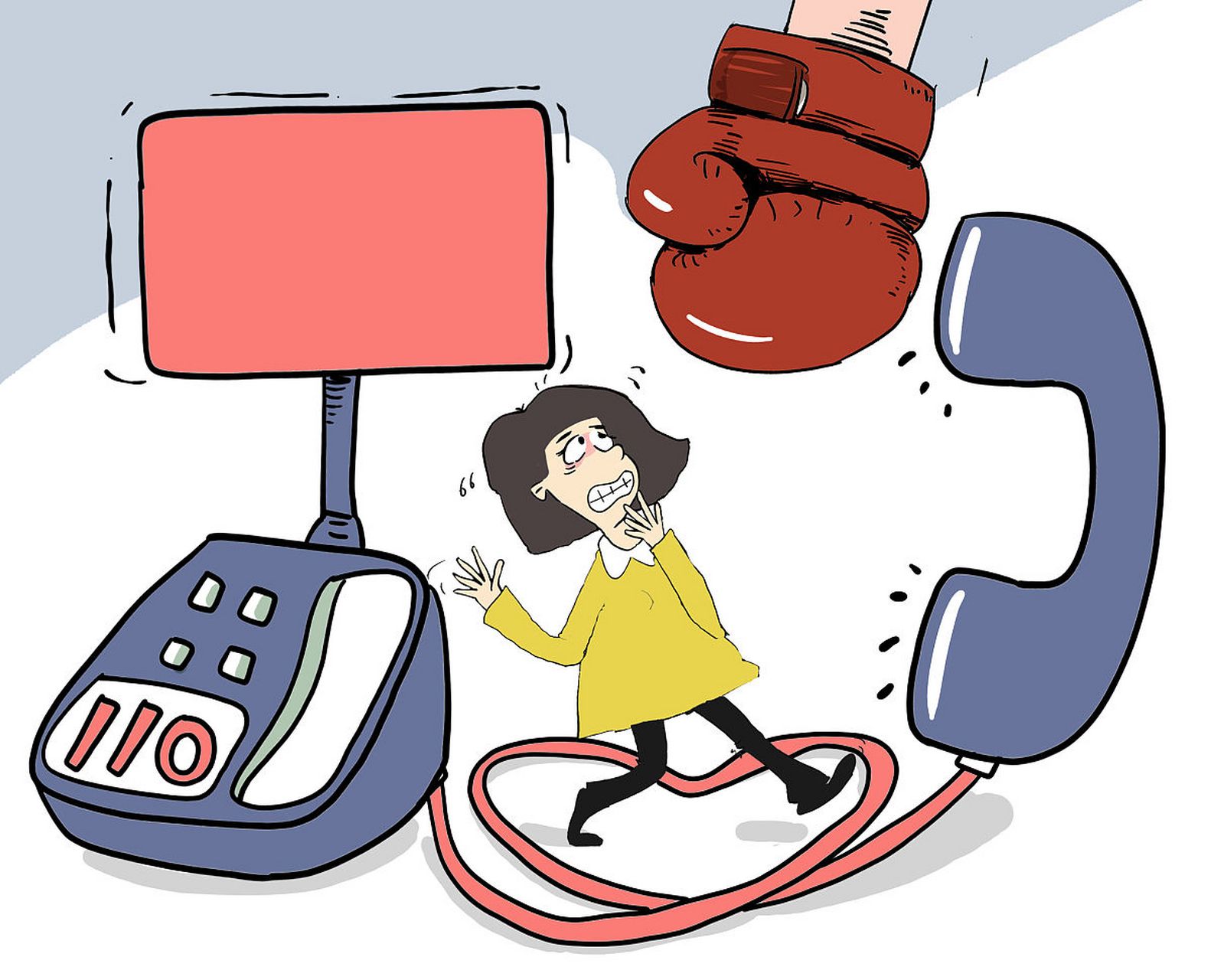 网贷催收人员就算上门也不敢对你怎样,现在是法治社会!