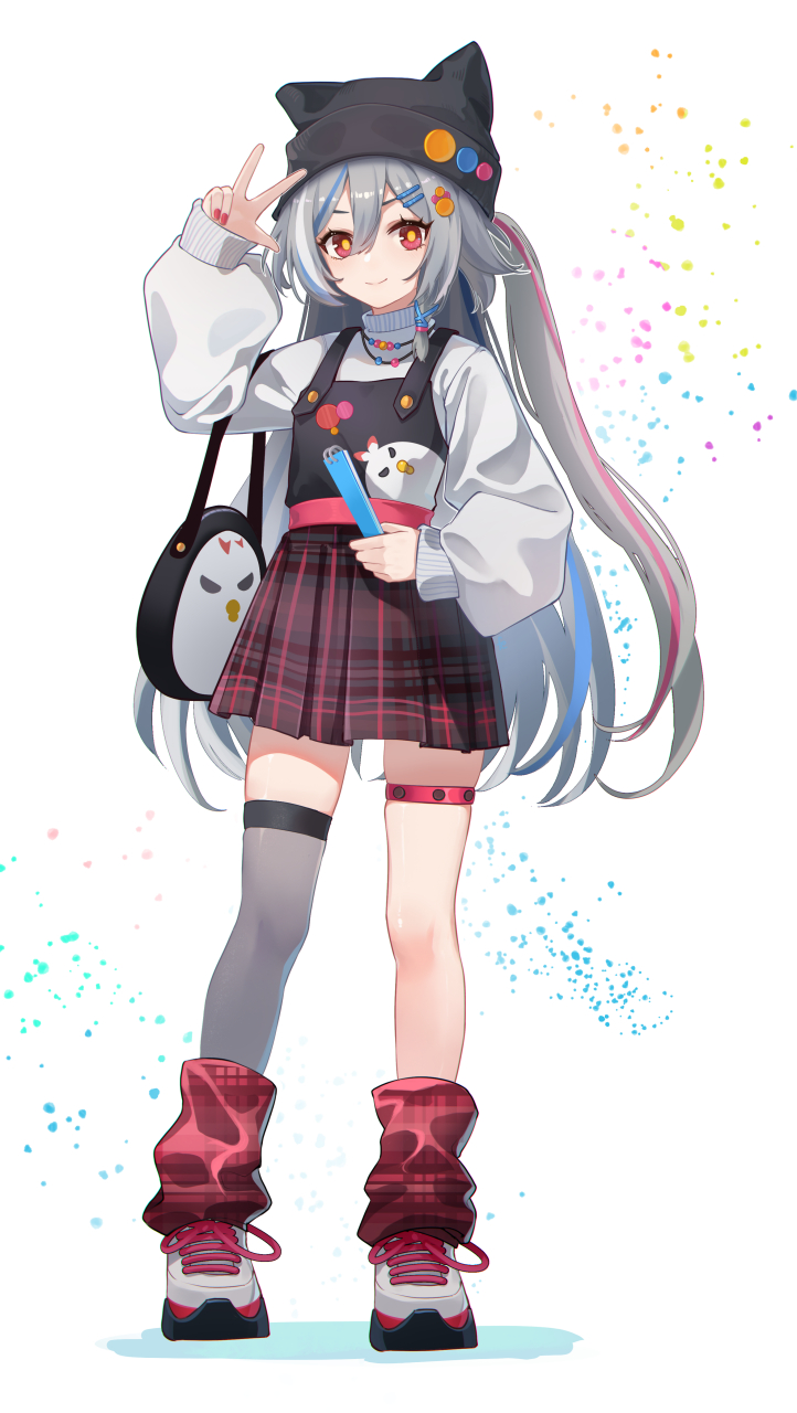 识宝真是又时尚又可爱[亲吻] 画师:黄铁林#二次元美图# #我爱二次元