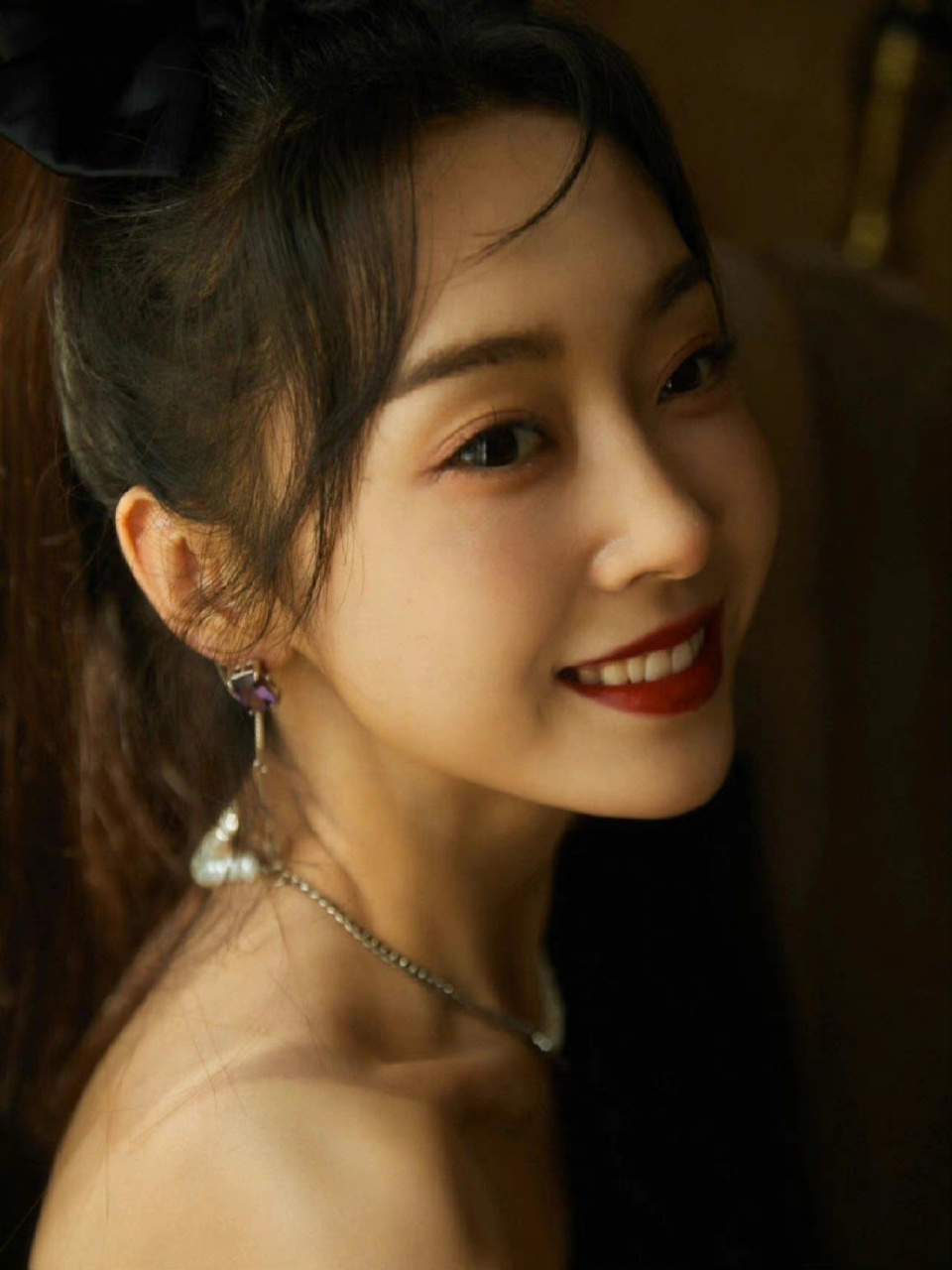 宣璐  一字高跟鞋美jio丫