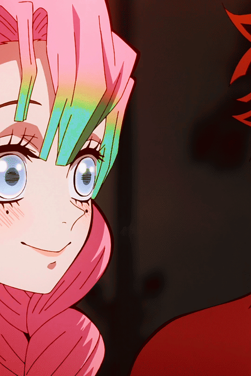 可爱的恋柱[吃鲸] #动漫# #鬼灭之刃