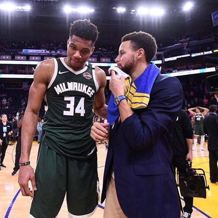 库里20分,勇士集体低迷不敌雄鹿,字母哥30 12 5