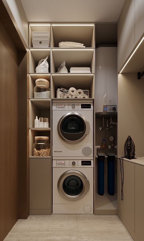 独立洗衣房设计效果图图片