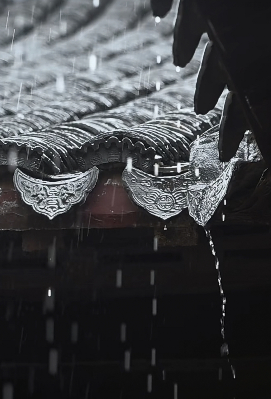 你可以说,这是江南的雨,也可以说雨的江南 因为一下雨,南京就成了真
