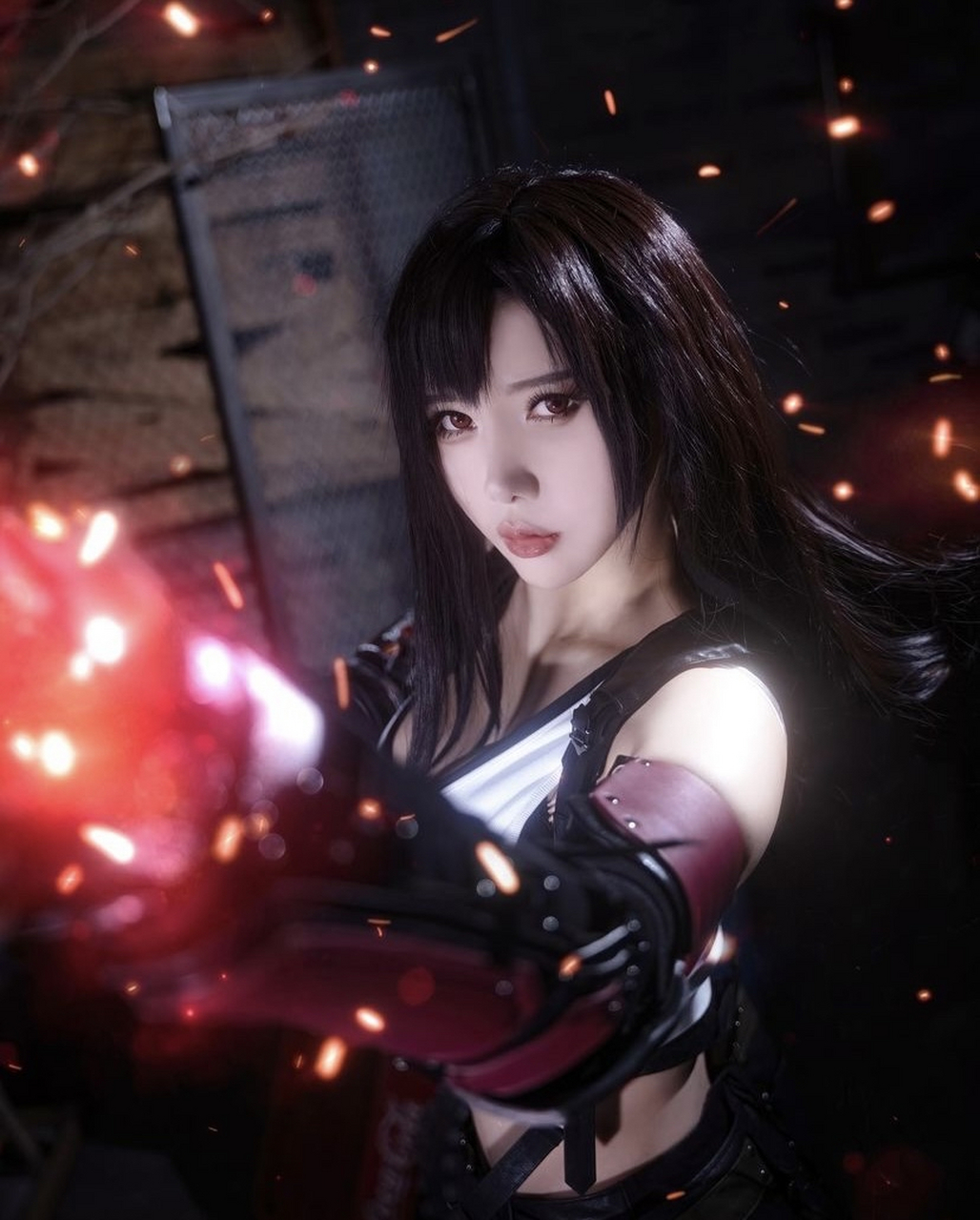 蒂法tifa cos秒杀全场