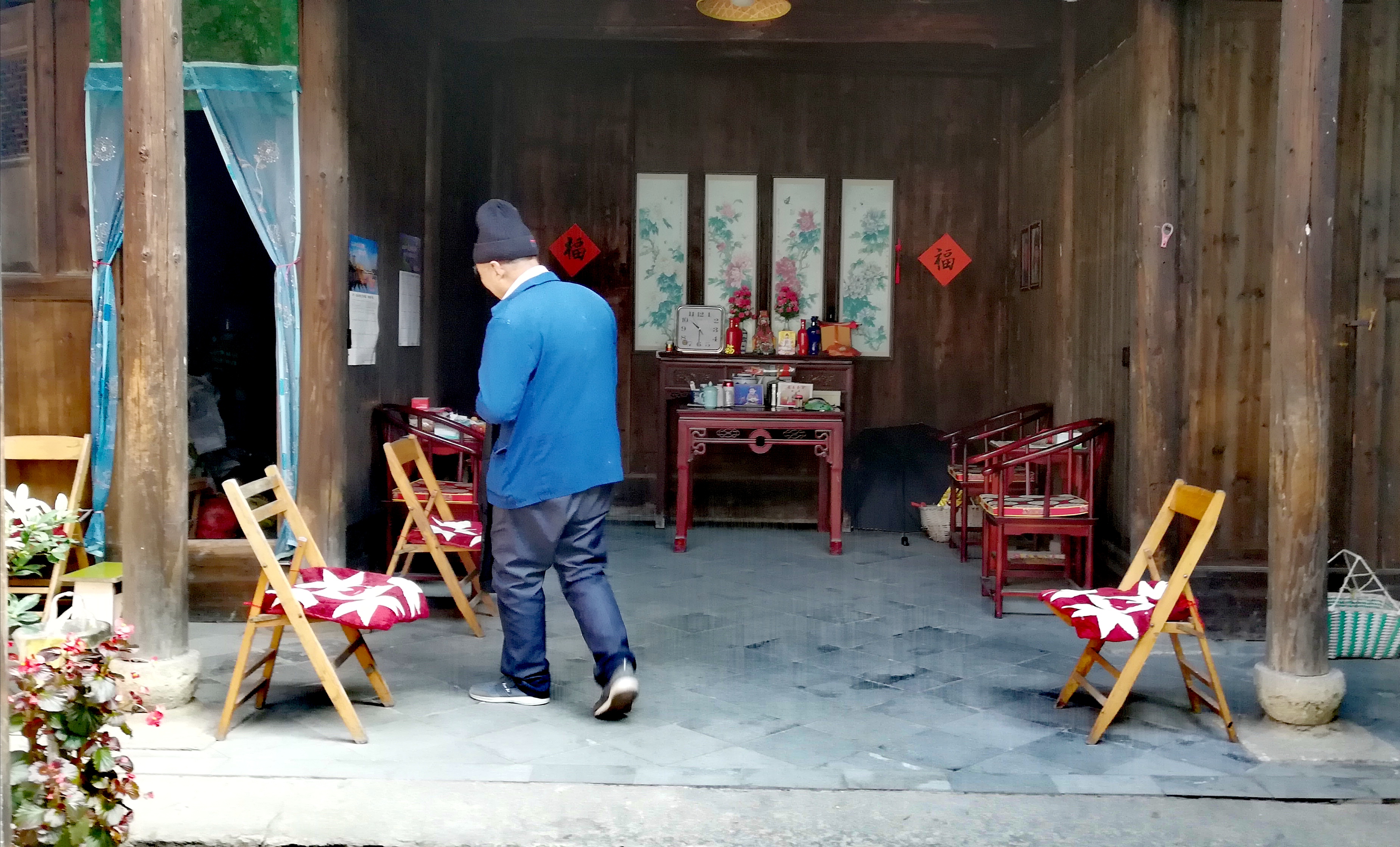 走走松阳界首村