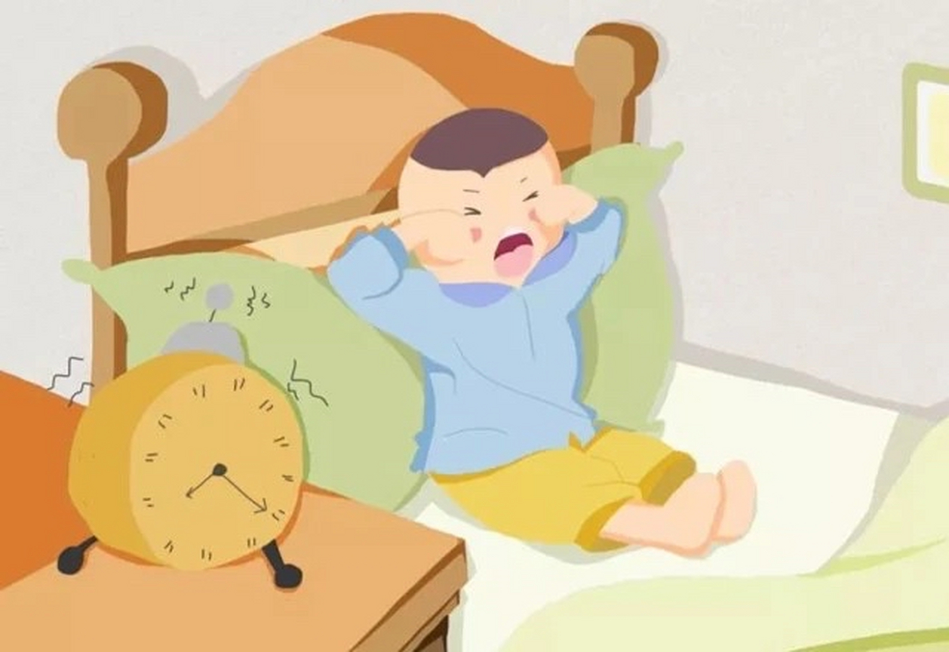 暑假孩子早晨不肯起床怎么办?