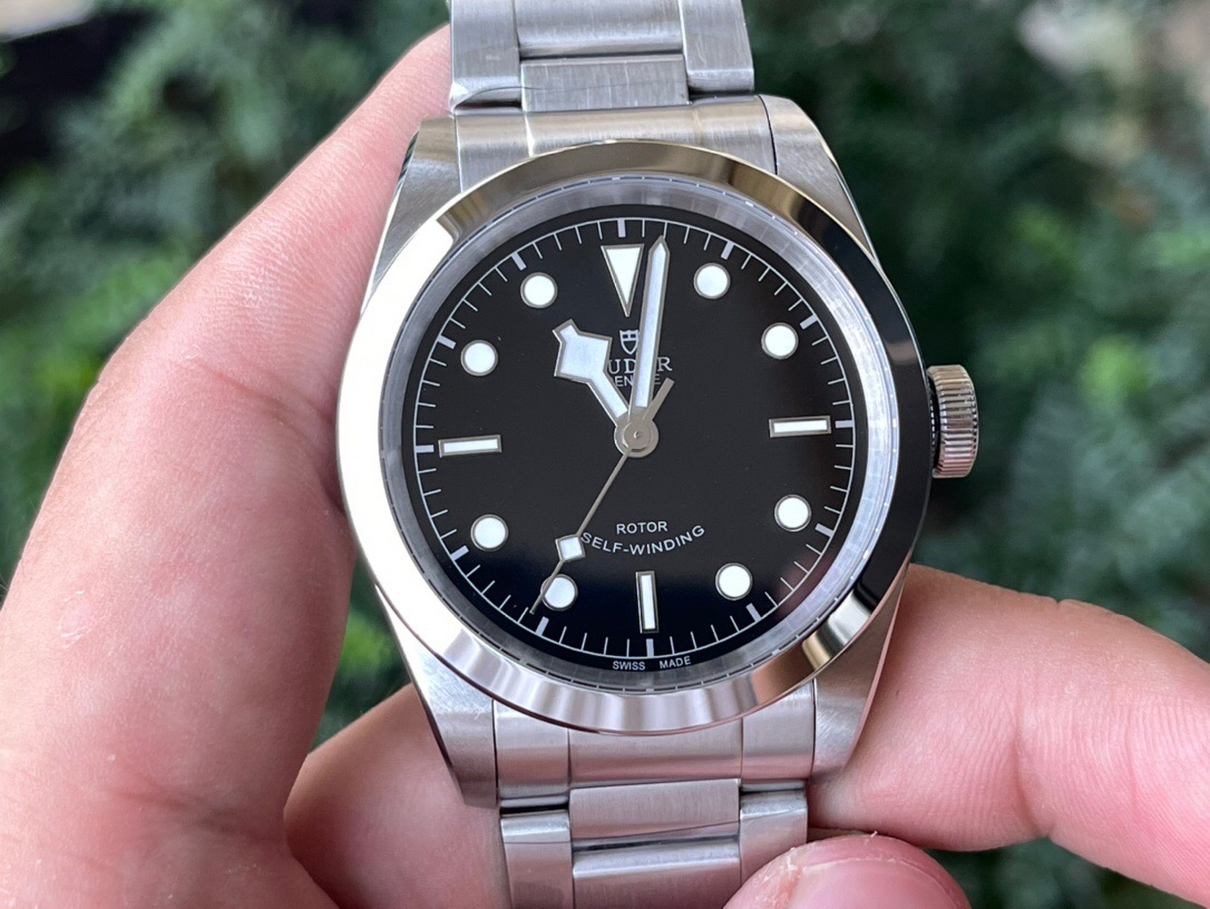 帝舵碧湾m79540系列41腕表全新升级版,蓝宝石lin134218玻璃,同款零