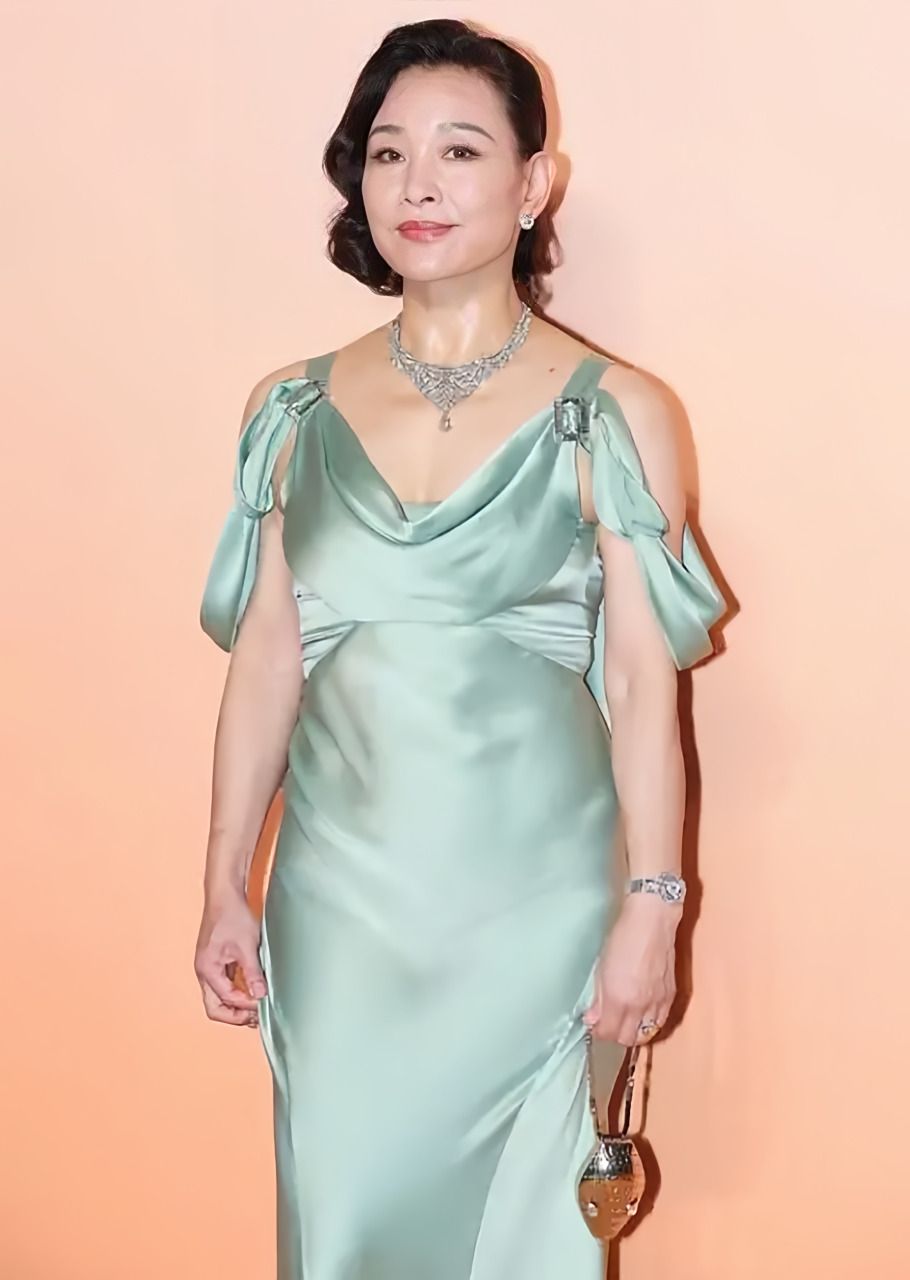 陈冲依然保持着性感迷人的魅力,尽管已经是60岁的成熟女性.她的气质状